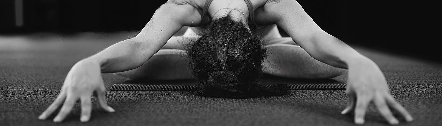 Yoga Girl Head Down
